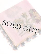 ブルサ：イズニック｜木版・アンティークオヤスカーフ｜ナイロン糸でもすごく細かいイーネオヤ