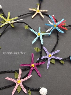 画像9: 日本発送★シルクイーネオヤネックレス｜ヒトデ｜花火