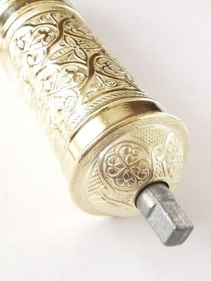 画像8: 特価★手回しコーヒーミル★トルコ製｜ストレート｜ゴールド