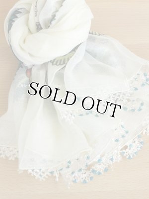 画像3: 東アナトリア・エラズー｜アンティークオヤスカーフ｜シルク糸イーネオヤ｜花