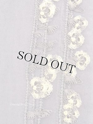 画像4: 東アナトリア・エラズー｜アンティークオヤスカーフ｜シルク糸イーネオヤ｜ゲルケンオヤ