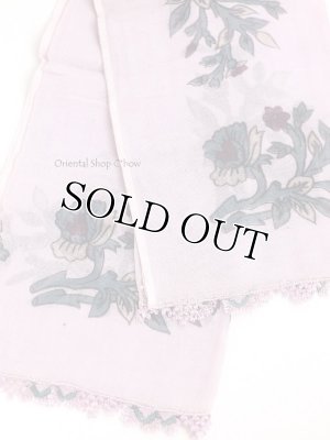 画像4: 東アナトリア・エラズー｜アンティークオヤスカーフ｜シルク糸イーネオヤ｜双子のアーモンド