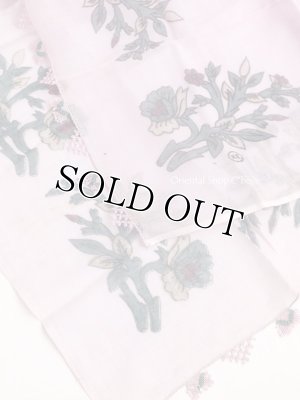 画像6: 東アナトリア・エラズー｜アンティークオヤスカーフ｜シルク糸イーネオヤ｜双子のアーモンド