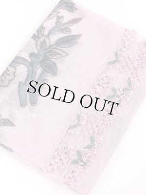 画像3: 東アナトリア・エラズー｜アンティークオヤスカーフ｜シルク糸イーネオヤ｜双子のアーモンド