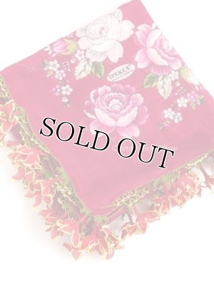 画像2: オデミシュ：イーネオヤスカーフ｜大きなお花｜マゼンタ