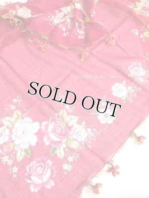 画像6: オデミシュ：イーネオヤスカーフ｜大きなお花｜マゼンタ