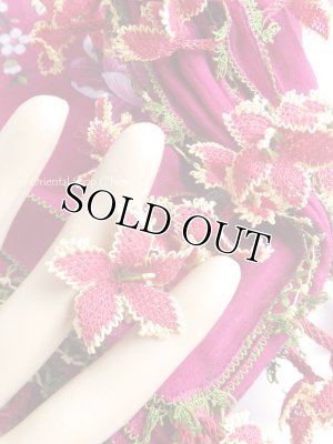 画像5: オデミシュ：イーネオヤスカーフ｜大きなお花｜マゼンタ