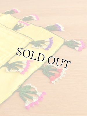 画像8: コレクション｜ブルサ：カラジャベイ｜アンティークオヤスカーフ｜シルク｜イーネオヤ：ゴールデンイエロー