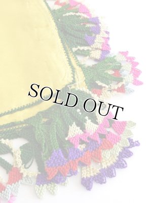 画像7: コレクション｜ブルサ：カラジャベイ｜アンティークオヤスカーフ｜シルク｜イーネオヤ：ゴールデンイエロー