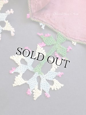 画像7: ブルサ：カラジャベイ｜アンティークオヤスカーフ｜シルクイーネオヤ：テラコッタ