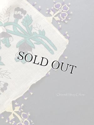 画像7: ブルサ：イズニック｜アンティークオヤスカーフ｜シルクイーネオヤ：アイボリー