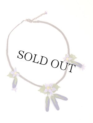 画像7: シルクイーネオヤネックレス｜茄子