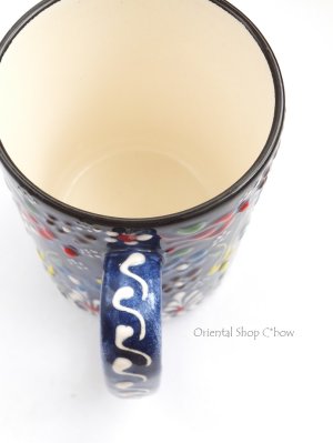 画像6: きぬやさん。日本発送★マグカップ｜キュタフヤ＊陶器｜カラフル｜ブルー系