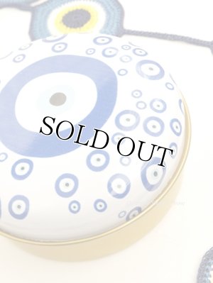 画像2: トルコ製：オリーブ石鹸★可愛いナザルボンジュウ缶入り