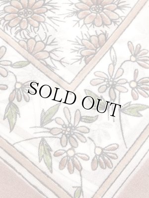 画像4: バルッケシル｜ノスタルジックなヴィンテージ大判オヤスカーフ｜トゥーオヤ｜シナモン