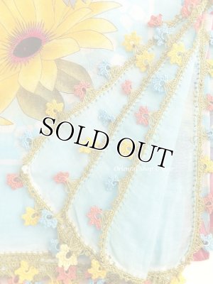 画像3: バルッケシル｜大判トゥーオヤスカーフ｜アクアブルー