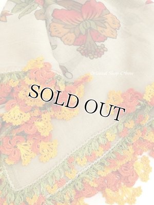 画像2: バルッケシル｜トゥーオヤスカーフ｜ライトモスグリーン｜夕焼け色