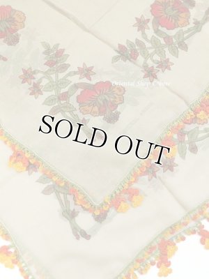 画像5: バルッケシル｜トゥーオヤスカーフ｜ライトモスグリーン｜夕焼け色