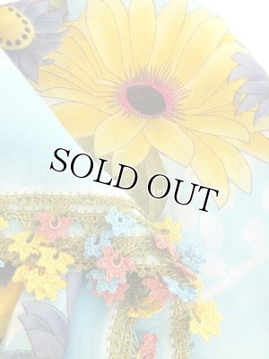 画像6: バルッケシル｜大判トゥーオヤスカーフ｜アクアブルー