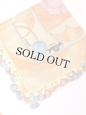 画像2: バルッケシル｜大判トゥーオヤスカーフ｜ペールオレンジ系｜すごくかわいい