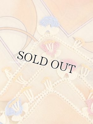 画像6: バルッケシル｜大判トゥーオヤスカーフ｜ペールオレンジ系｜すごくかわいい