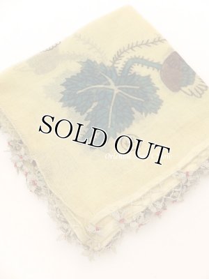 画像2: オデミシュ｜アンティークオヤスカーフ｜シルク糸イーネオヤ