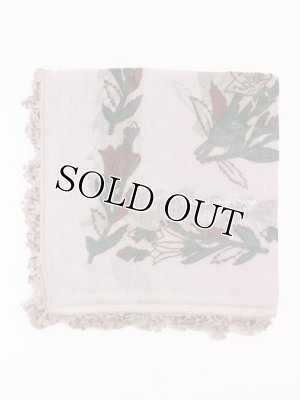 画像8: オデミシュ｜アンティークオヤスカーフ｜シルク糸イーネオヤ｜ライトライラック