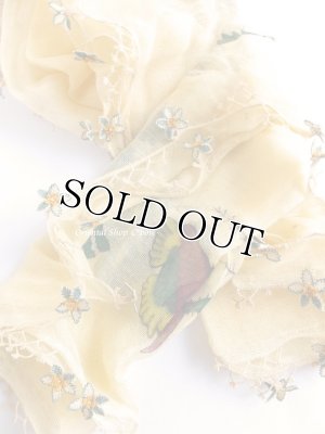 画像4: オデミシュ｜アンティークオヤスカーフ｜シルク糸イーネオヤ｜