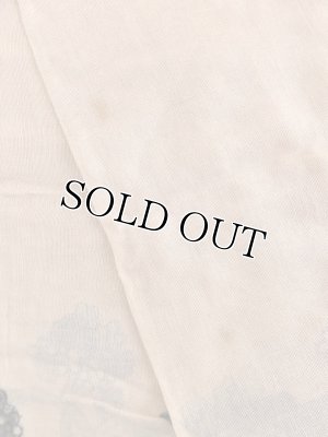 画像7: オデミシュ｜木版｜アンティークオヤスカーフ｜シルク糸イーネオヤ｜シナモン