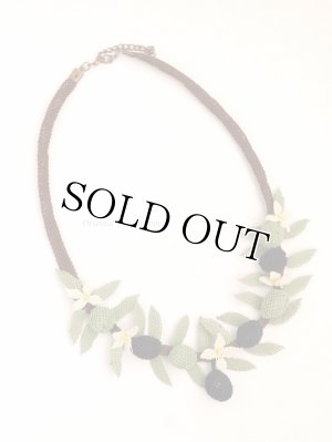 画像4: シルクイーネオヤネックレス｜コロコロオリーブ｜A