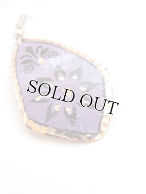 画像8: エスニックデザイン★トルコ製｜銅のピアス｜アクアブルー系