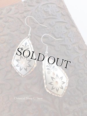 画像5: エスニックデザイン★トルコ製｜銅のピアス｜シャンパン系