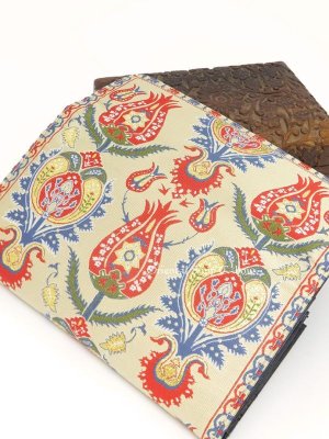 画像7: トルコ｜カラフるん☆オリエンタル｜三つ折り長財布｜チューリップカーネーション柄