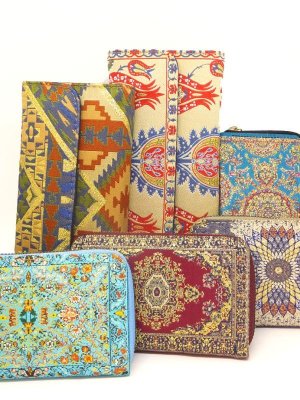 画像11: 日本在庫分★トルコ絨毯柄｜カード・小銭入れ｜ｃ