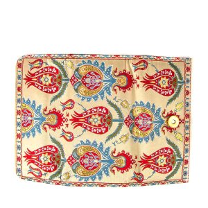 画像3: トルコ｜カラフるん☆オリエンタル｜三つ折り長財布｜チューリップカーネーション柄