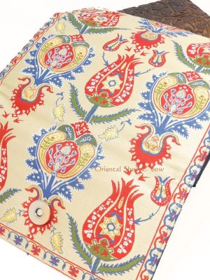 画像5: トルコ｜カラフるん☆オリエンタル｜三つ折り長財布｜チューリップカーネーション柄