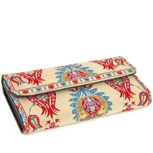 画像4: トルコ｜カラフるん☆オリエンタル｜三つ折り長財布｜チューリップカーネーション柄