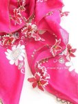 画像5: オデミシュ：イーネオヤスカーフ｜大きなお花｜濃ピンク