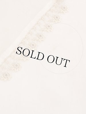 画像6: カッパドキア：ボンジュック・アンティークオヤスカーフ｜アイボリー