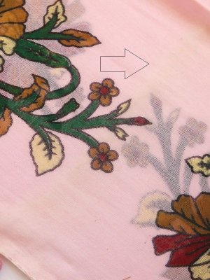 画像7: バルッケシル｜アンティークオヤスカーフ・ポンポンオヤ｜ベビーピンク