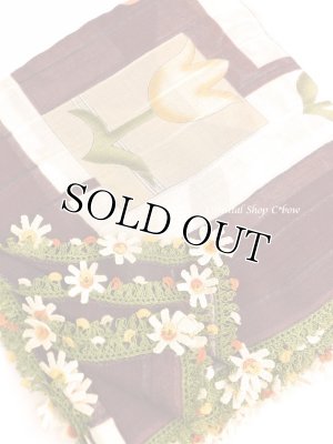 画像1: バルッケシル｜大判トゥーオヤスカーフ｜ダークブラウン