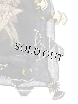 画像4: カスタモヌ｜トスヤ｜キャートヤズマ｜木版｜アンティークオヤスカーフ｜イーネオヤ・シルク糸