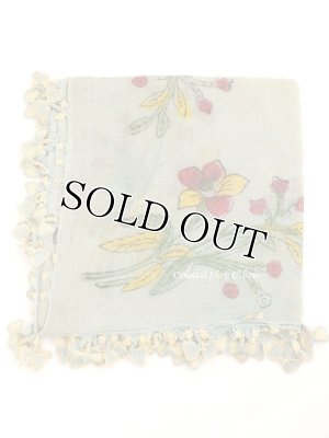 画像2: ベルガマ・コザック｜アンティークオヤスカーフ（薄手）｜コットン糸・イーネオヤ｜ちょうちょ