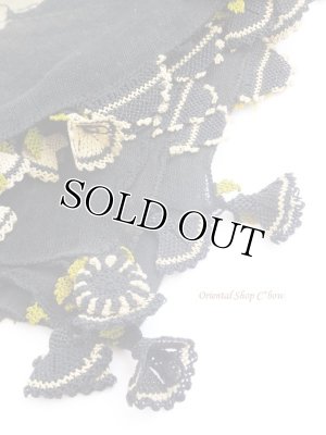 画像1: カスタモヌ｜トスヤ｜キャートヤズマ｜木版｜アンティークオヤスカーフ｜イーネオヤ・シルク糸