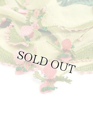 画像4: カスタモヌ｜トスヤ｜木版｜アンティークオヤスカーフ｜イーネオヤ・シルク糸