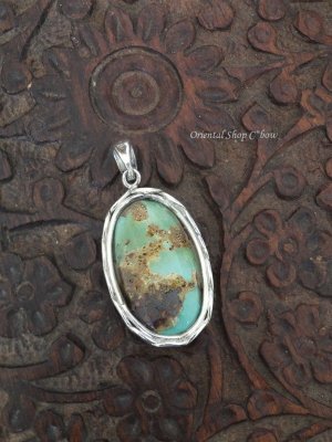 画像15: ターコイズ：アンティークトルコ石＊ペンダントトップ