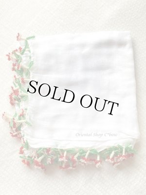 画像2: 日本発送★ナムルン｜ヴィンテージ｜ボンジュックオヤ｜ホワイト｜お花