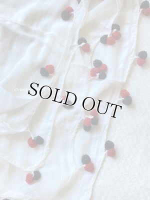 画像4: 日本発送★ナムルン｜ヴィンテージ｜ボンジュックオヤ｜ホワイト｜リアルなベリー