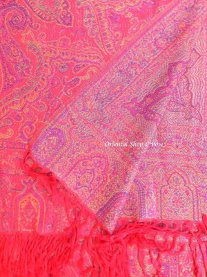 画像4: 日本発送★ペイズリー柄☆パシュミナストール