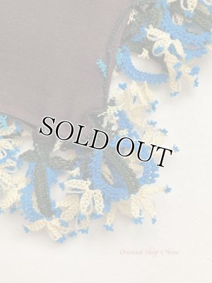 画像2: 日本発送◆ブルサ：イズニック｜アンティークオヤスカーフ｜とても大きなオヤ